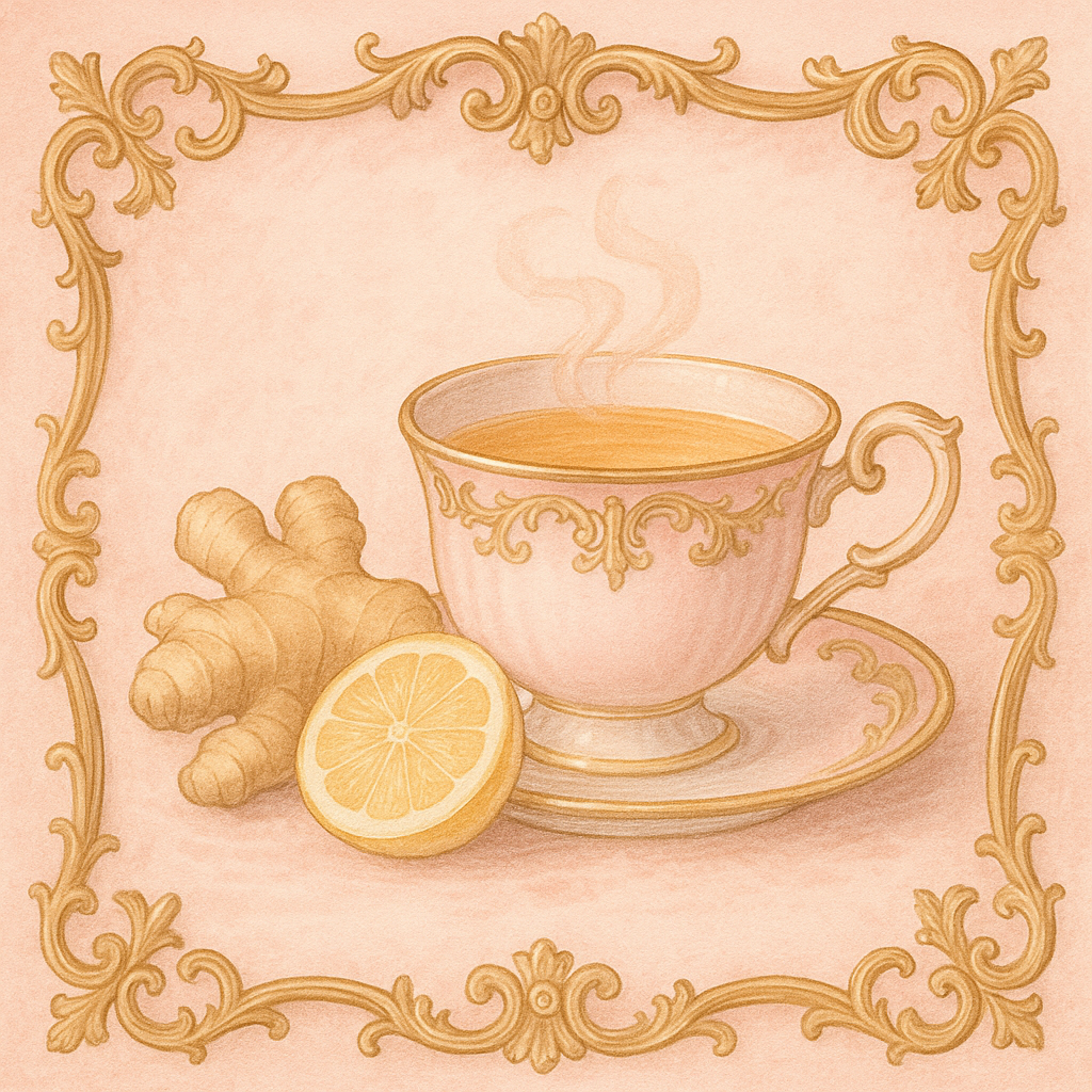 ハーブティーの画像