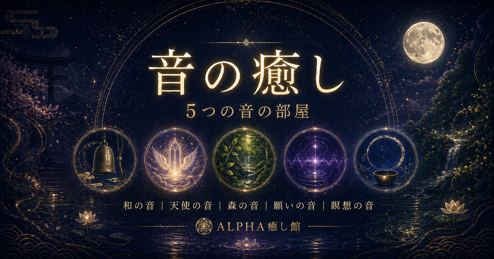 音の癒し｜和・天使・森・願い・瞑想の音